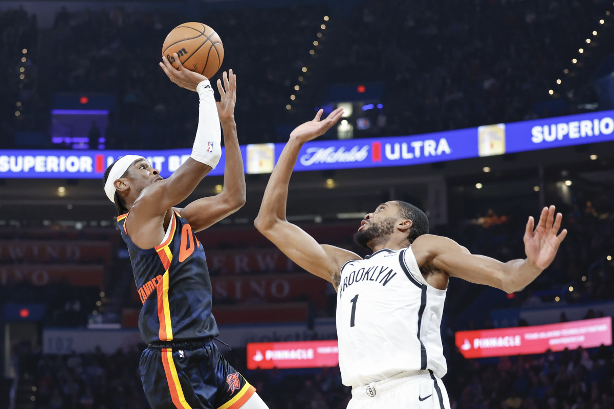 Shai Gilgeous-Alexander, Spencer Dinwiddie, Brooklyn Nets